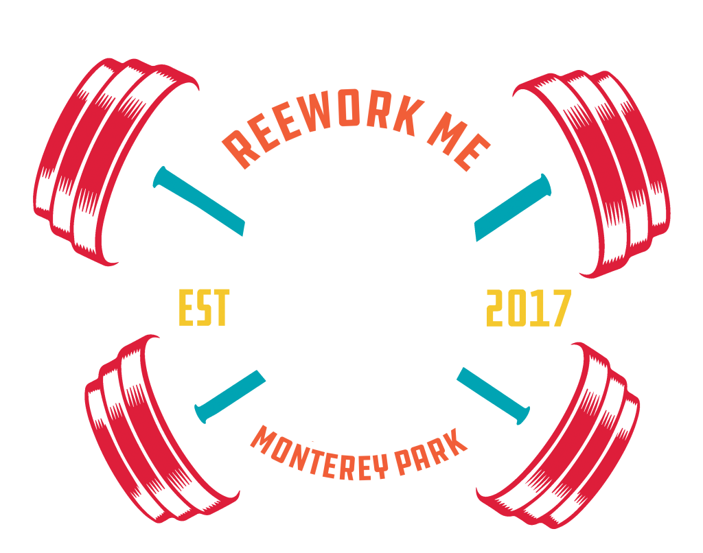 REEWORK ME skull logo