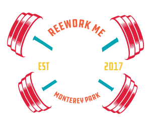 REEWORK ME skull logo